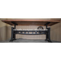 Heavy Mechanic Crank Ajustable Dining Table New Design